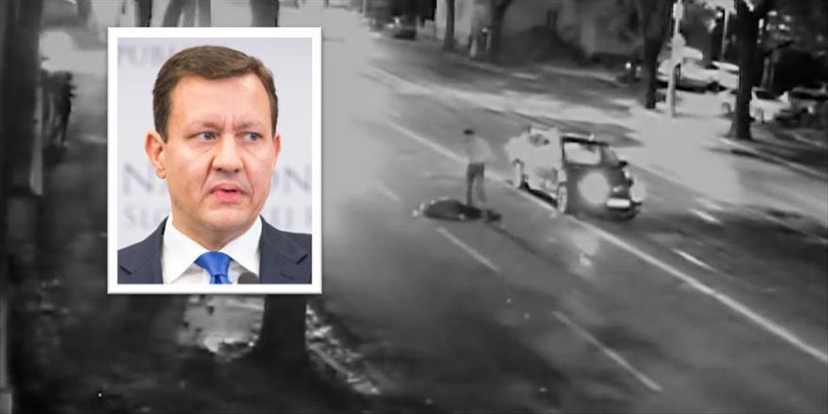 VIDEO Polícia zverejnila video z nehody Daniela Lipšica