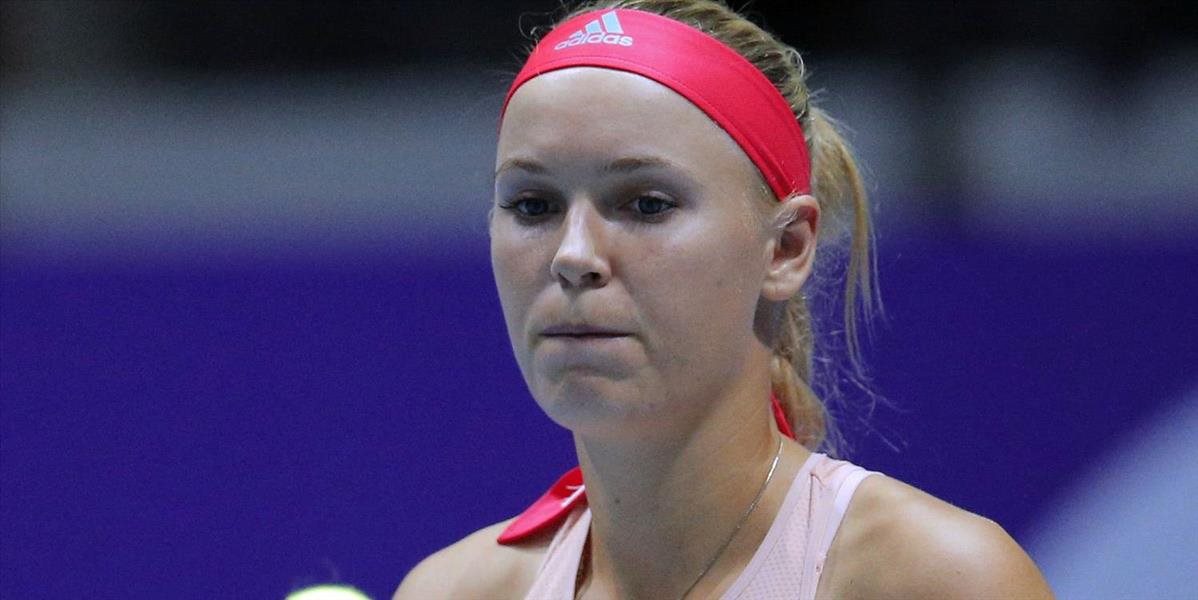 WTA Hongkong: Dánska tenistka Wozniacka postúpila do 2. kola dvojhry