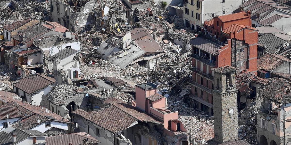 Talianska vláda schválila finančnú pomoci pre regióny zničené zemetrasením