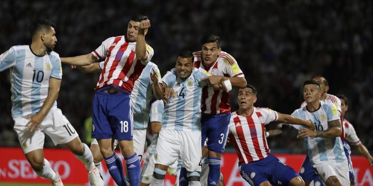 Argentína prekvapujúco podľahla Paraguaju, na čele Brazília