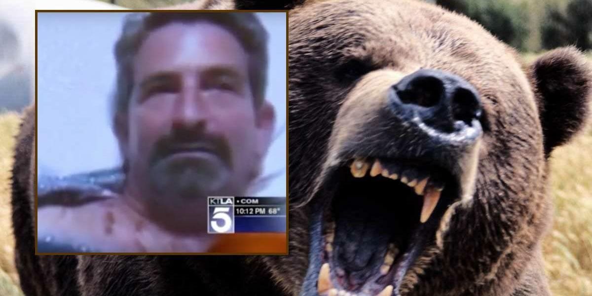 Medveď napadol v lese muža: Urobil vec, ktorá mu zachránila život!