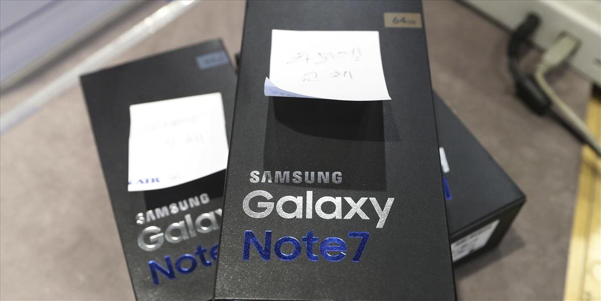 Zastavenie výroby smartfónov Note 7 Samsung podľa Moody's finančne zvládne