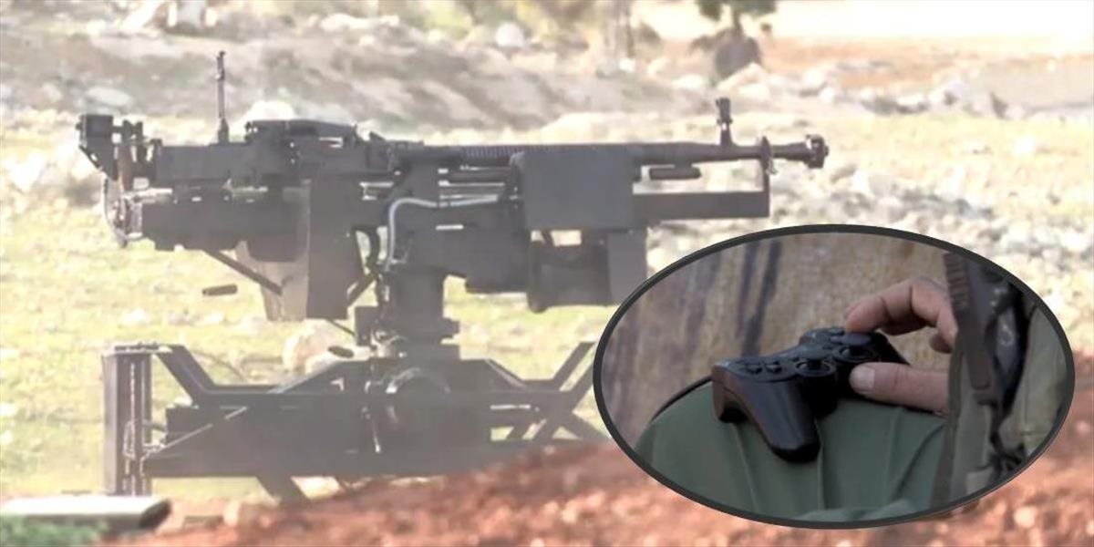 VIDEO Call of Duty v Sýrii: Rebeli používajú PlayStation ovládače na ostreľovanie islamistov