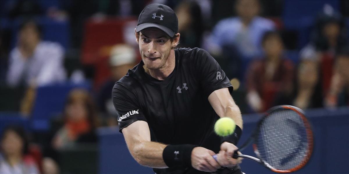 ATP: Murray vyhral turnaj v Šanghaji: Získal 41. titul v kariére