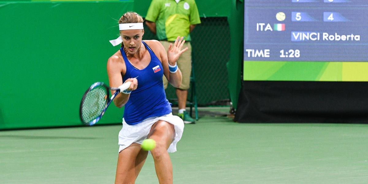 WTA Luxemburg: Schmiedlová zdolala Wickmayerovú a postúpila do 2. kola