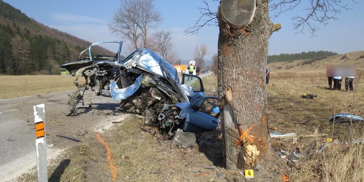 Tragická nehoda pri Pezinku: Vodič narazil do stromu, zraneniam podľahol