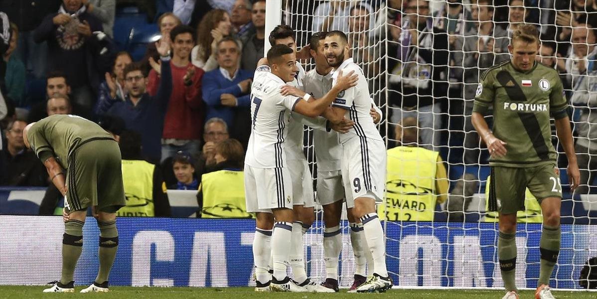 LM: Odvážna Legia v Madride, Real nastrieľal päť gólov