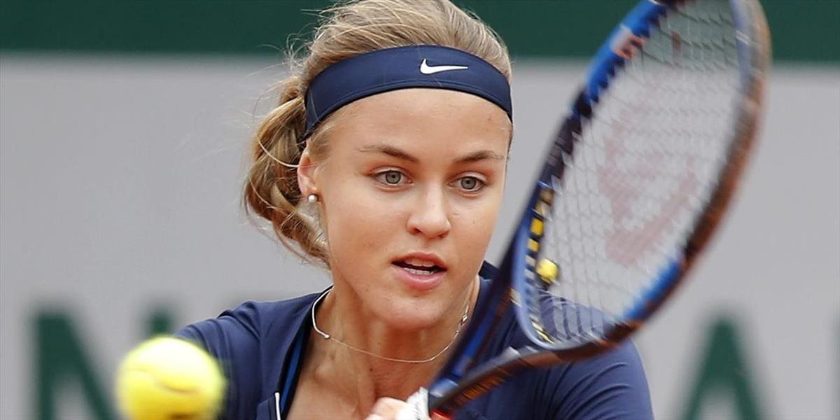 WTA Luxemburg: Slovenská tenistka Schmiedlová nestačila v osemfinále na Bertensovú