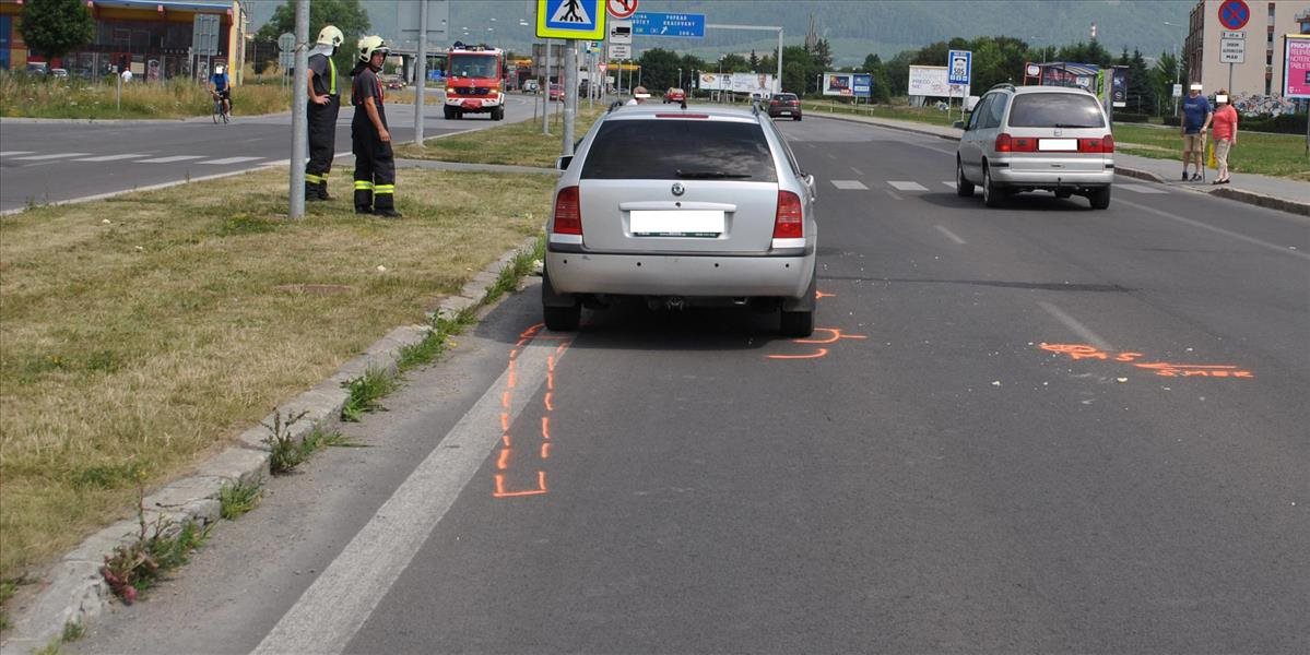 Vodička v Bratislave zrazila 60-ročnú chodkyňu mimo priechodu
