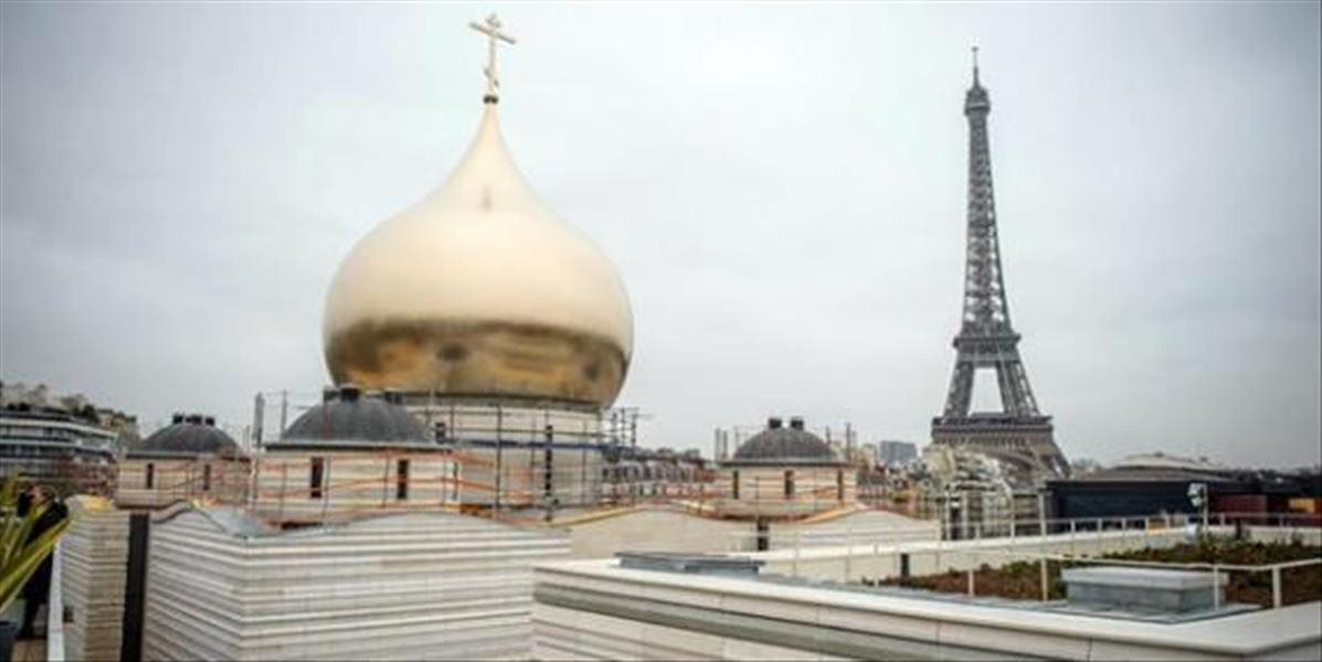 V čase napätia otvorilo Rusko nový pravoslávny chrám v Paríži
