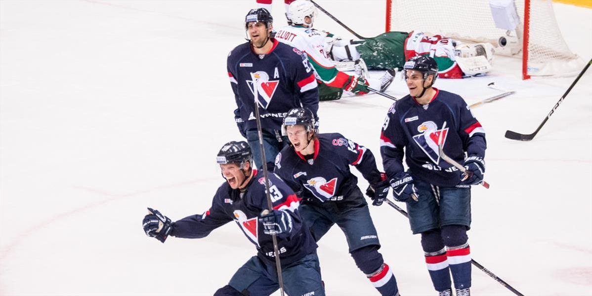KHL: Slovan zdolal Kazaň 2:1 po predĺžení