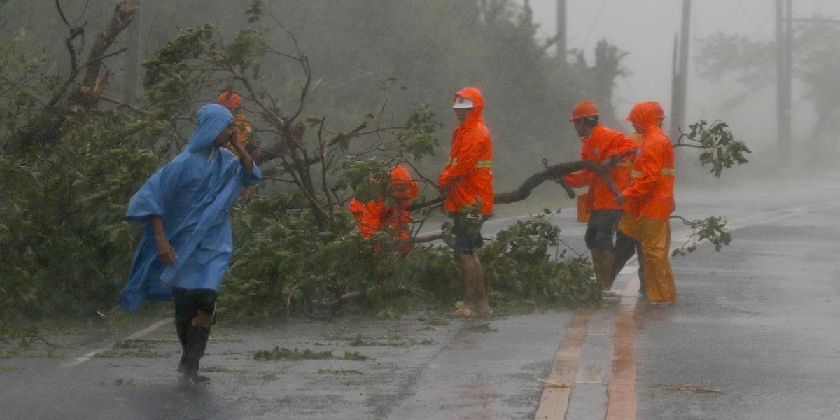 Tajfún Haima si na Filipínach vyžiadal najmenej osem obetí