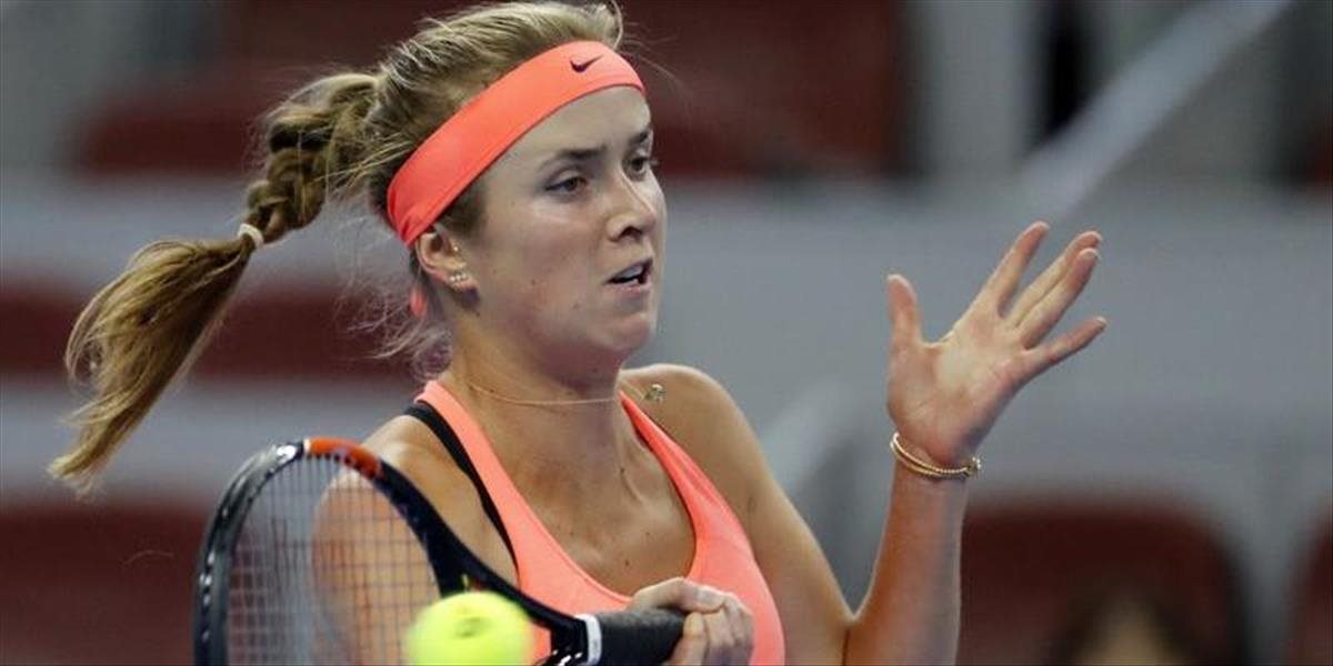 WTA Moskva: Ukrajinská tenistka Svitolinová suverénne postpila do semifinále