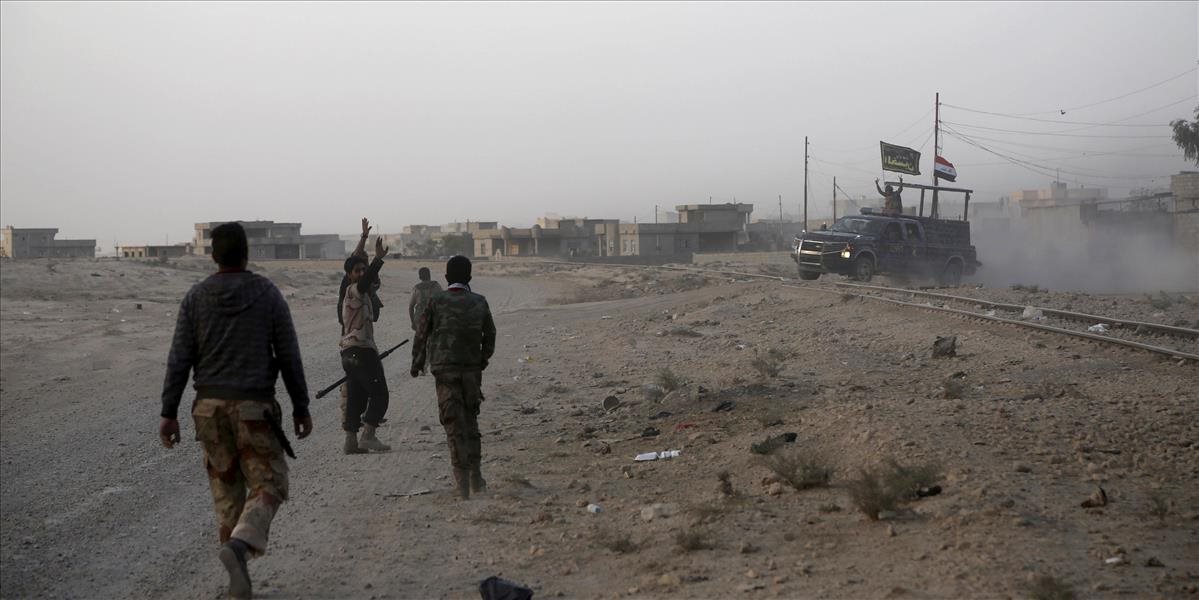 Iracké sily vyhnali militantov IS z mesta východne od Mósulu