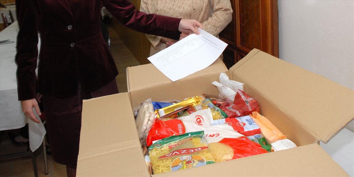 Najodkázanejší občania dostanú ďalšie potravinové a hygienické balíčky