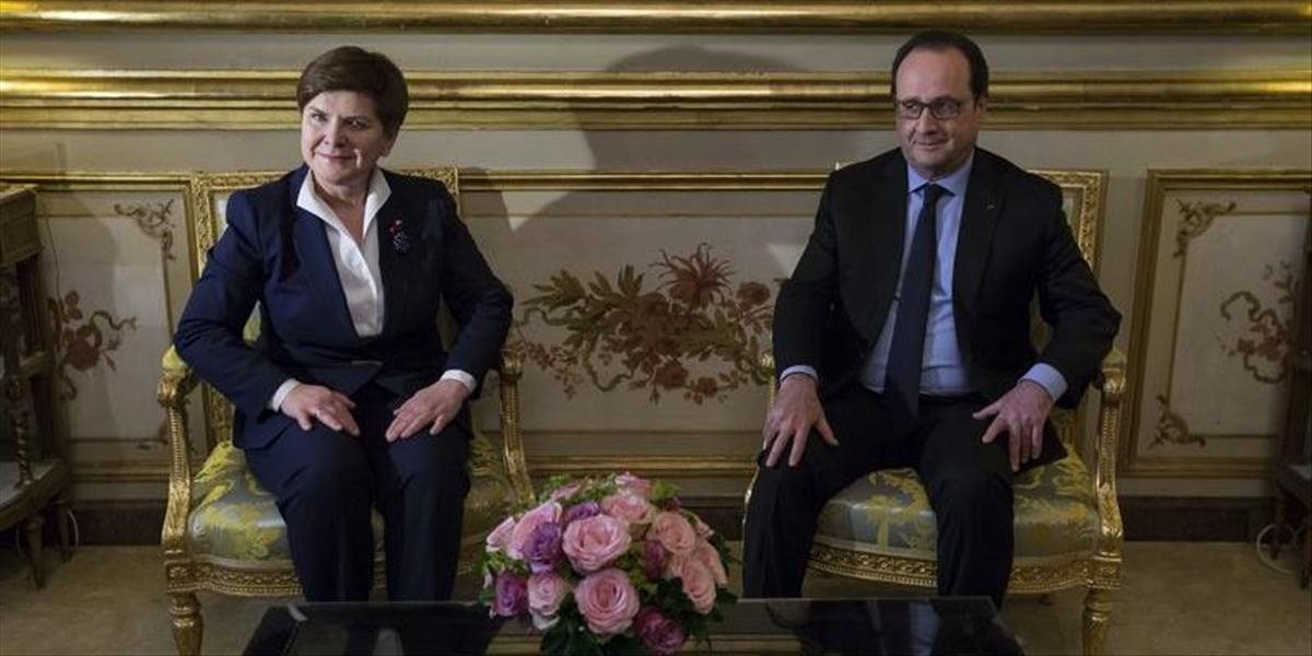 Hollande a Szydlová využili summit v Bruseli aj na dvojstranné rokovania