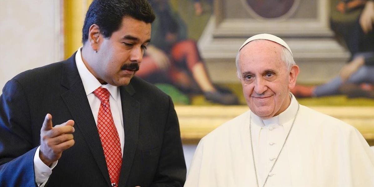 Venezuelský prezident Maduro sa stretol s pápežom Františkom