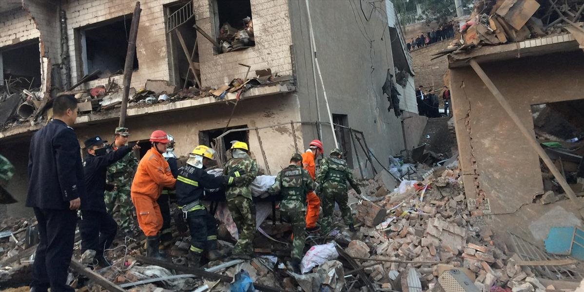 FOTO a VIDEO Obrovský výbuch v Číne zničil panelák: V troskách zahynulo 14 ľudí, 147 je zranených
