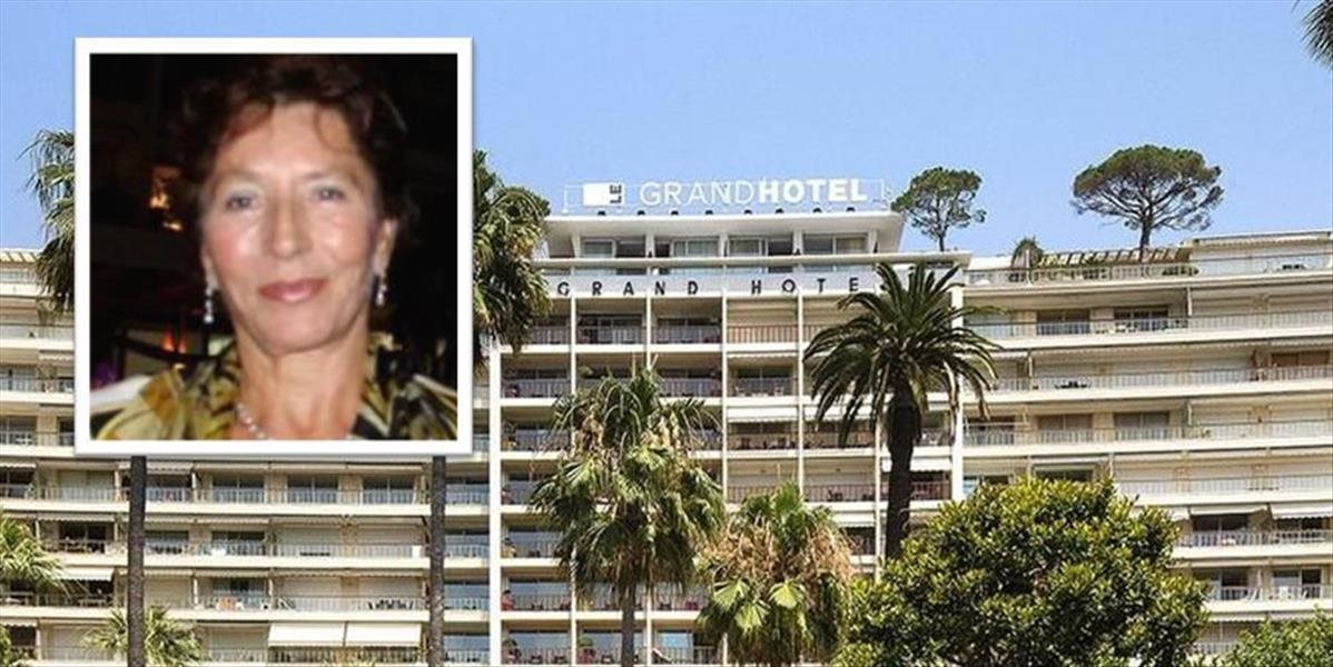 V Nice uniesli šéfku miestneho Grand Hotelu