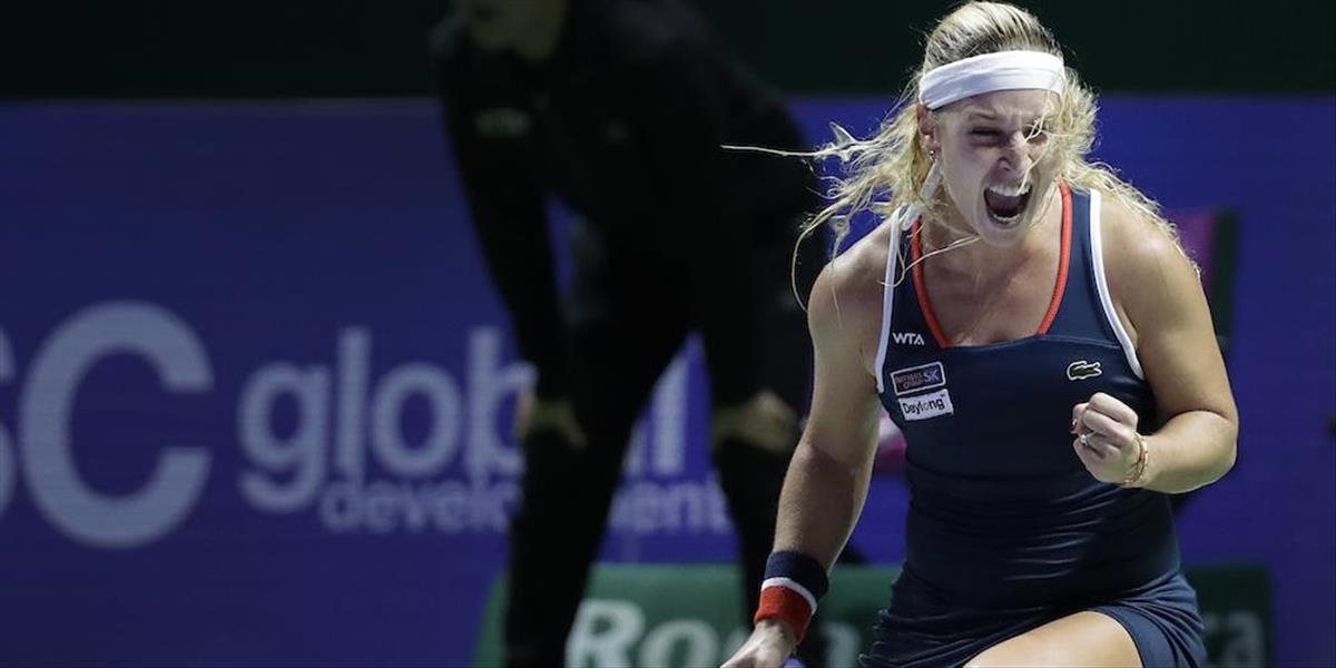 MS WTA: Fantastická Cibulková zdolala Halepovú a postúpila do semifinále