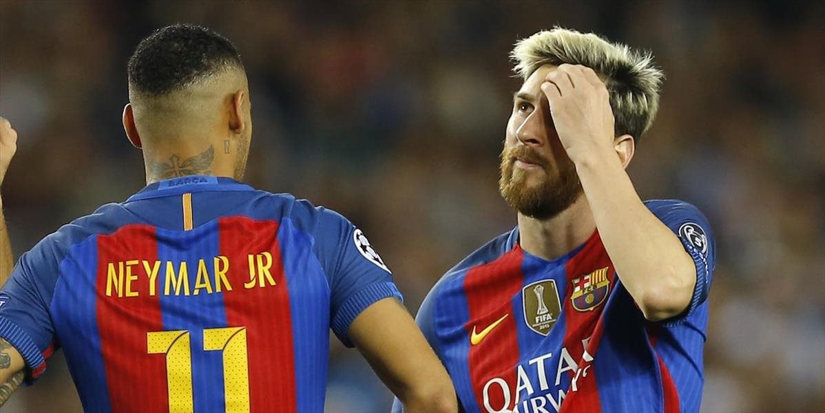 Neymar hrá v Barcelone iba kvôli Messimu, tvrdí jeho otec