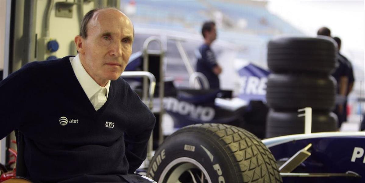 F1: Frank Williams zostáva stále v nemocnici so zápalom pľúc