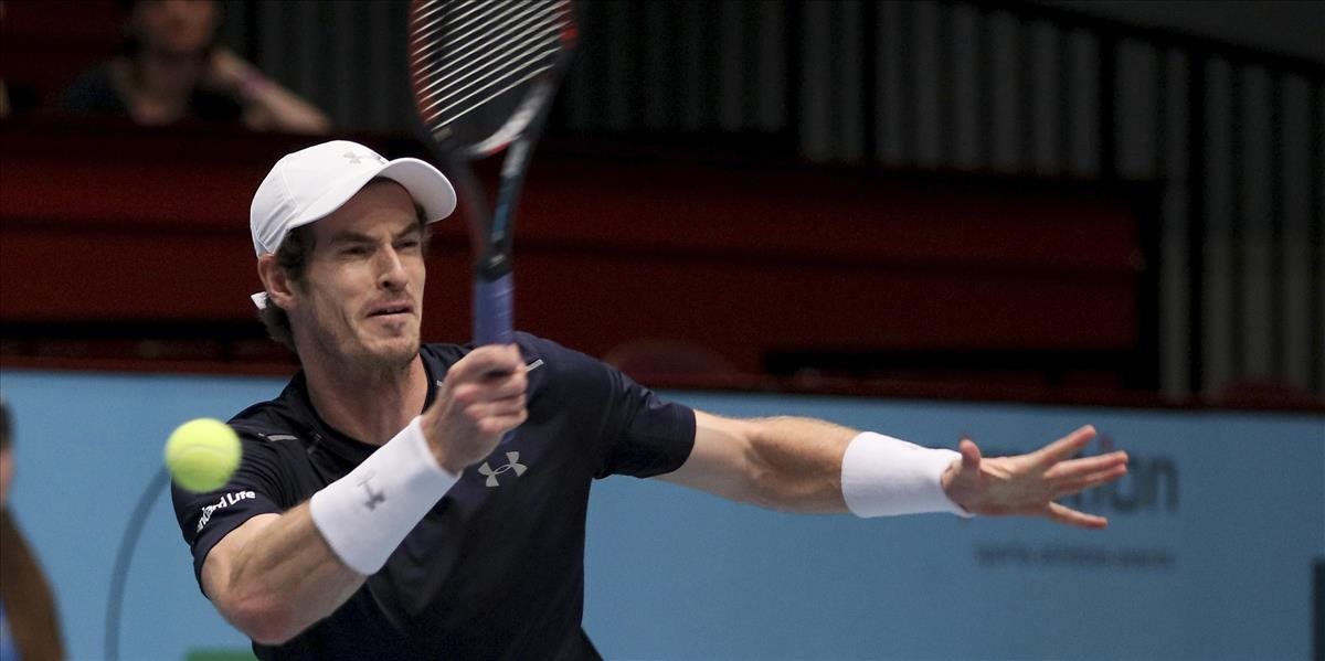 ATP: Murray postúpil bez boja do finále turnaja vo Viedni