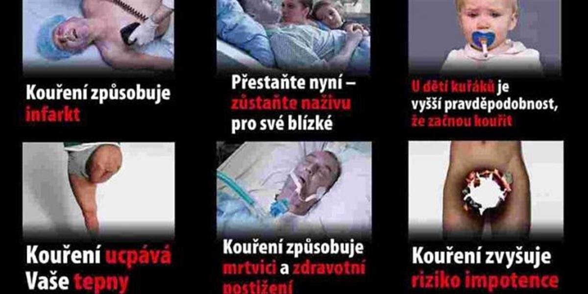 Obrázky na cigaretových škatuľkách môžu podľa psychologičky fajčiarov naozaj odradiť