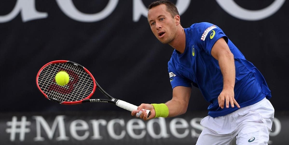ATP Bratislava: Nemec Kohlschreiber bude turnajovou jednotkou turnaja Peugeot Slovak Open