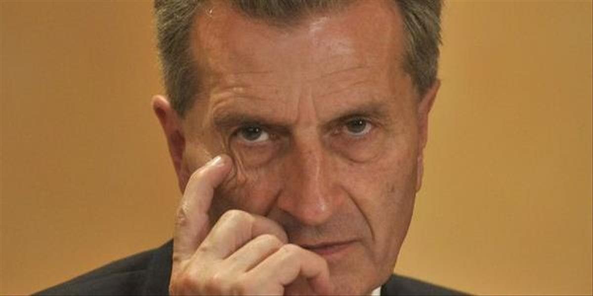 Čína odsúdila hanlivé vyjadrenia nemeckého eurokomisára Oettingera