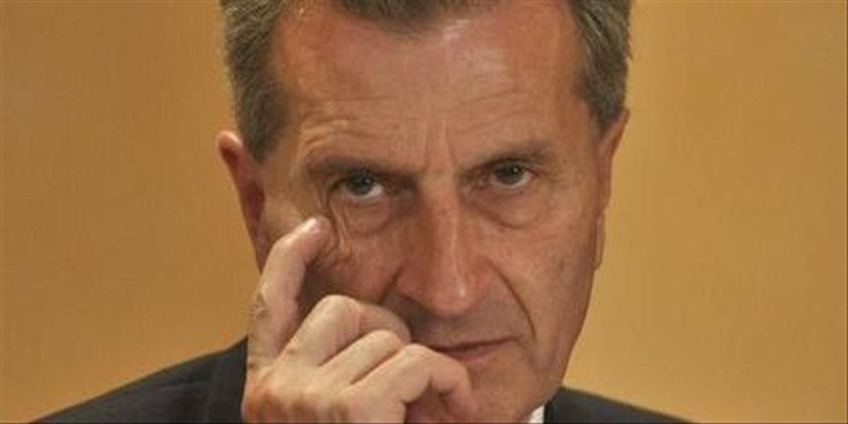 Eurokomisár Oettinger sa ospravedlnil za vyjadrenia na adresu Číny a Valónska