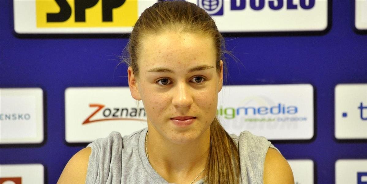 ITF Štokholm: Slovenská tenistka Schmiedlová sa prebojovala do semifinále
