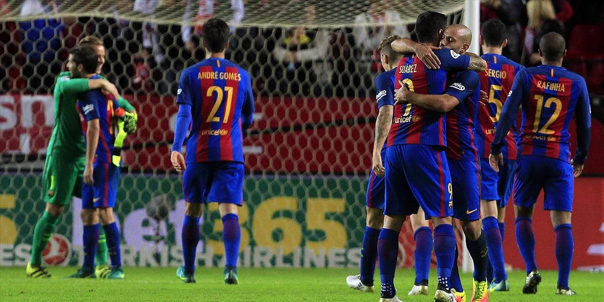 Barcelona otočila skóre šlágra proti Seville, na Real stráca dva body