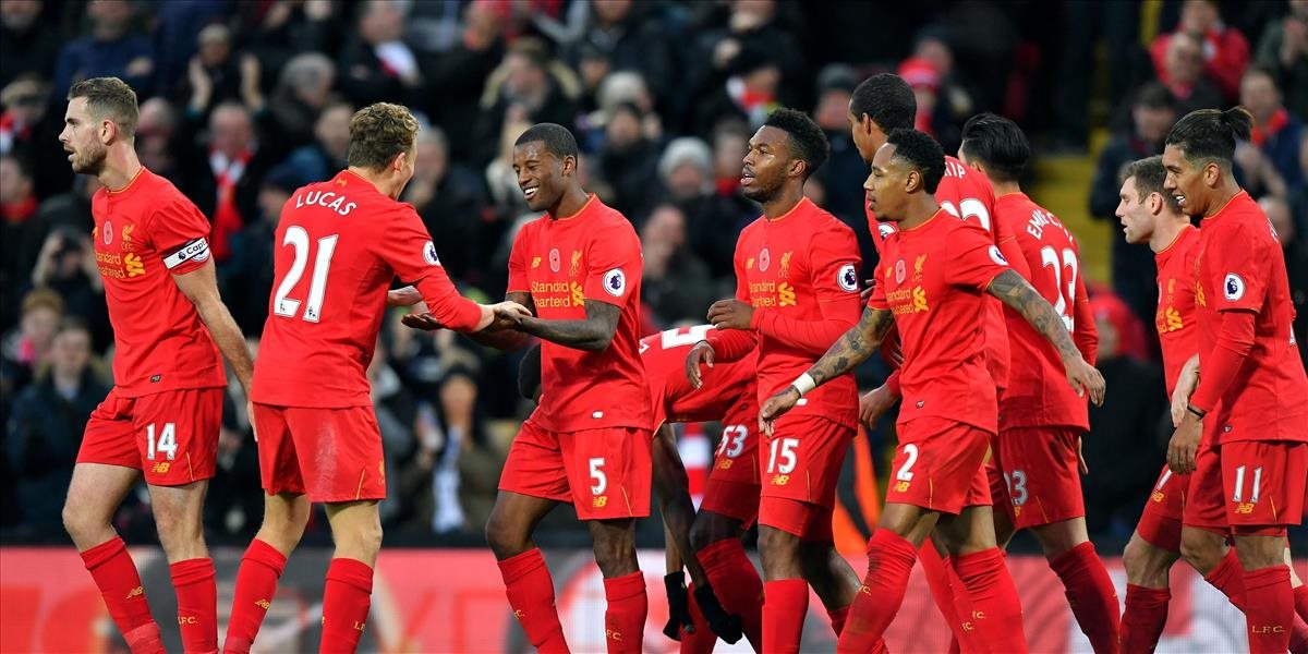 FC Liverpool sa po jasnom víťazstve dostal na čelo tabuľky