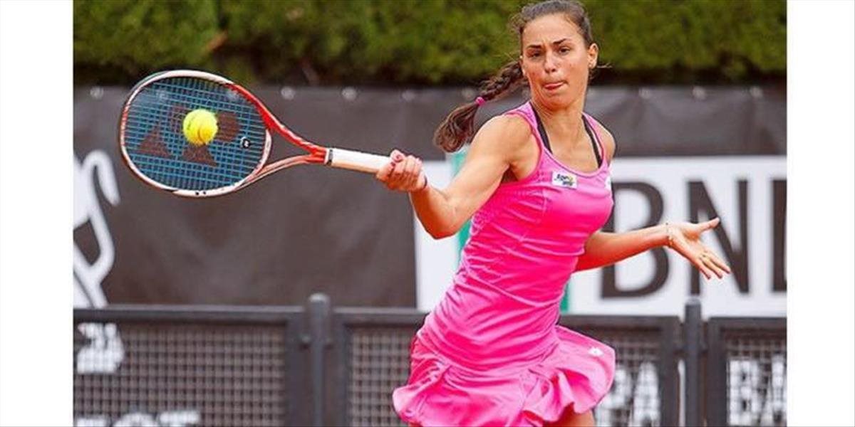 ITF Bratislava : Tenistka Vajdová prehrala v 1. kole dvojhry s Ferrandovou