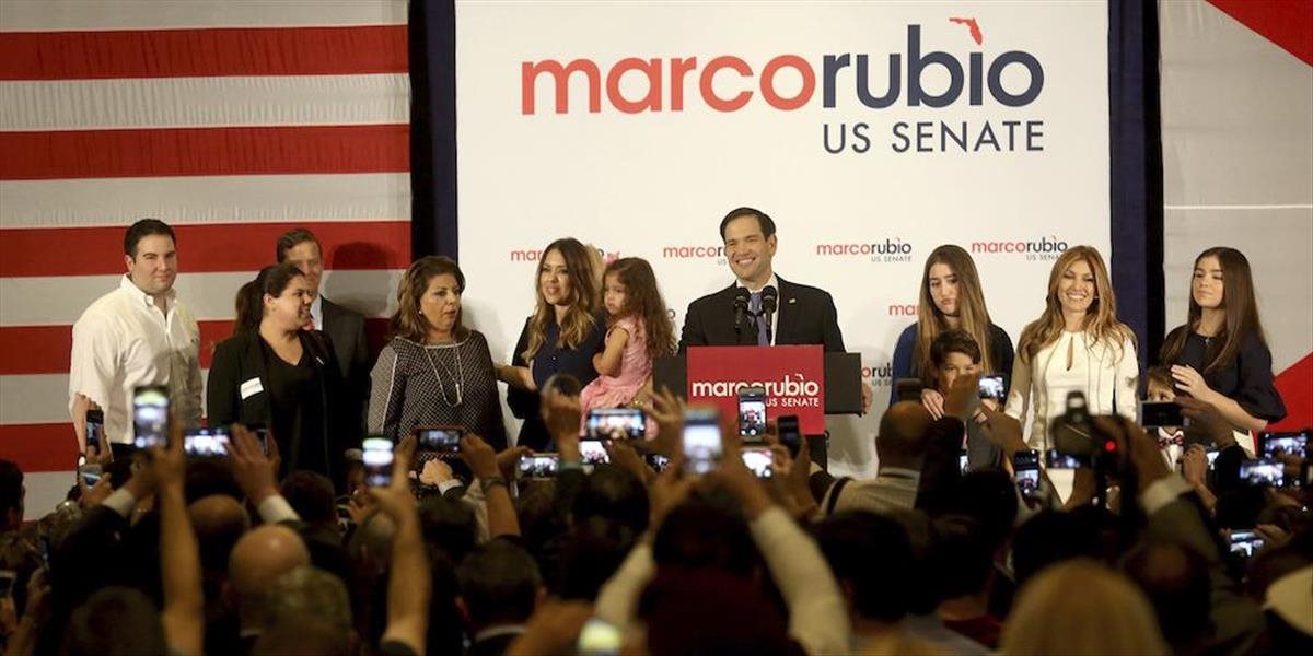 Marco Rubio - Trumpov súper v primárkach - vyhral na Floride voľby do Senátu