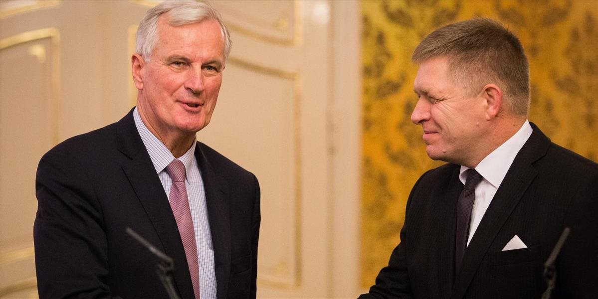 Premiér Fico rokoval s Barnierom o podmienkach Slovákov pracujúcich v Británii