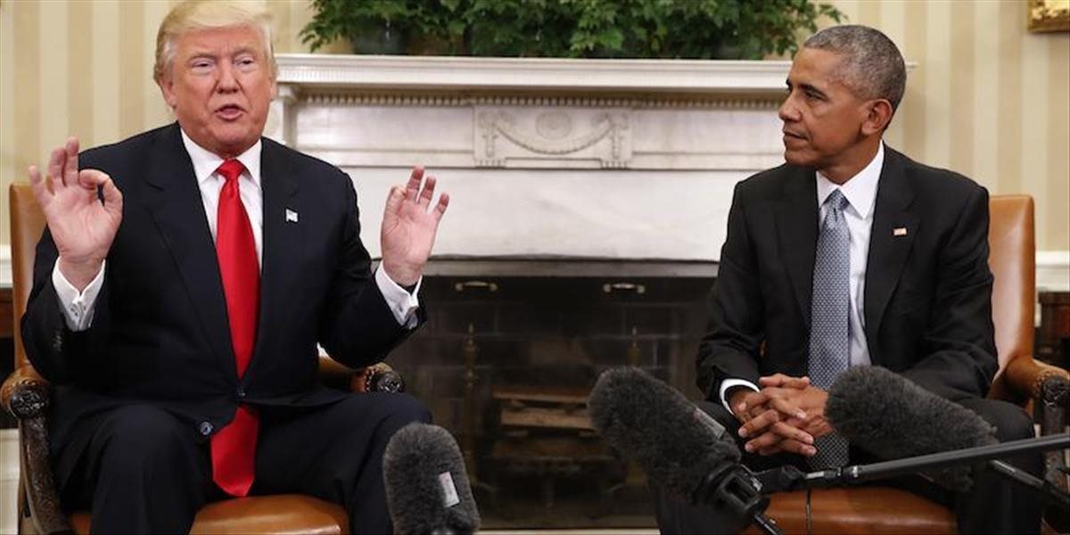 VIDEO Trump po schôdzke s Obamom v Bielom dome: Teším sa na jeho rady