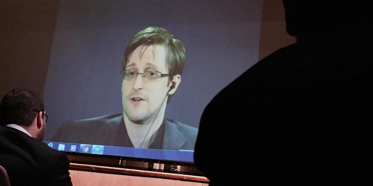 Snowden: Sledovanie obyvateľov je väčším problémom než zvolenie Donalda Trumpa