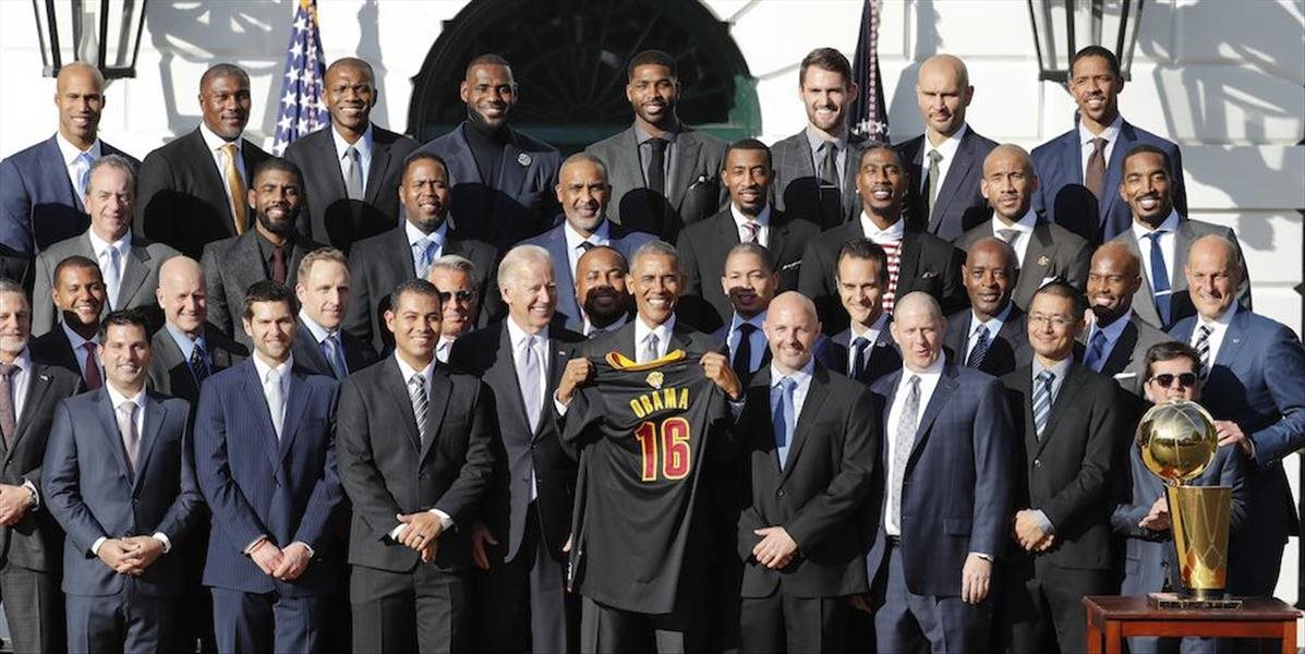NBA: Obama prijal šampiónov z Clevelandu