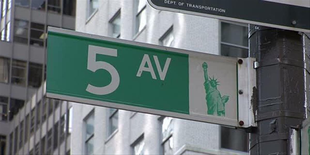 Najdrahšia nákupná ulica je Piata Avenue v New Yorku