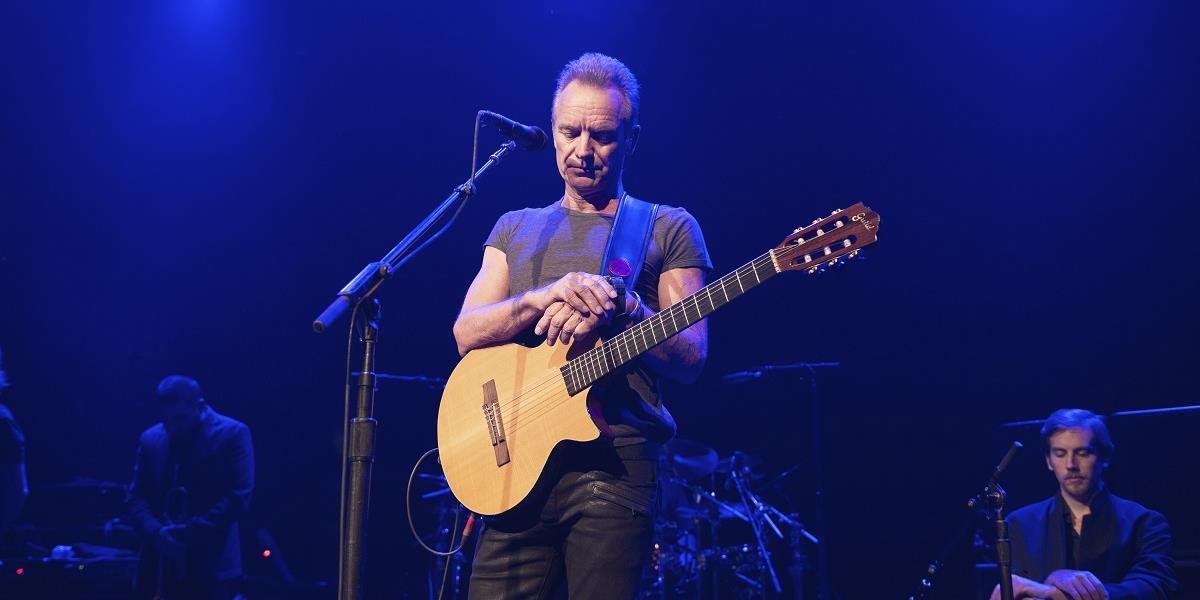 Spevák Sting sa predstavil v sobotu v parížskom klube Bataclan