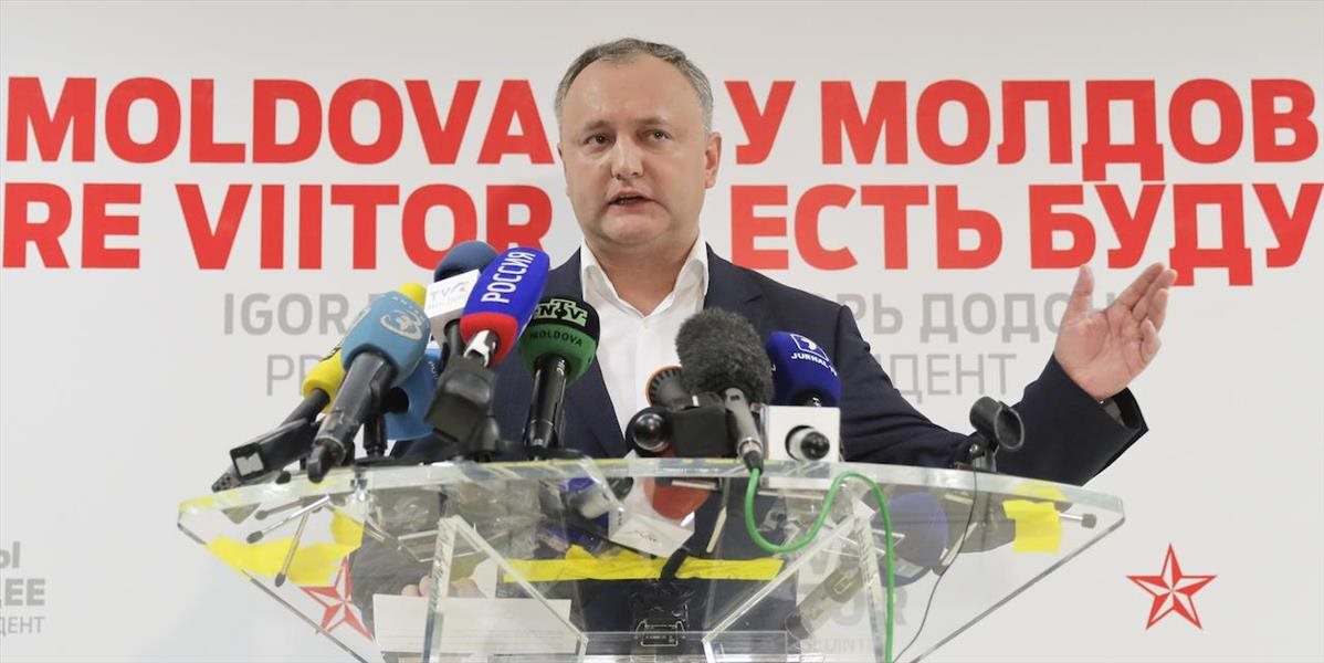 V moldavských prezidentských voľbách zvíťazil proruský kandidát Dodon