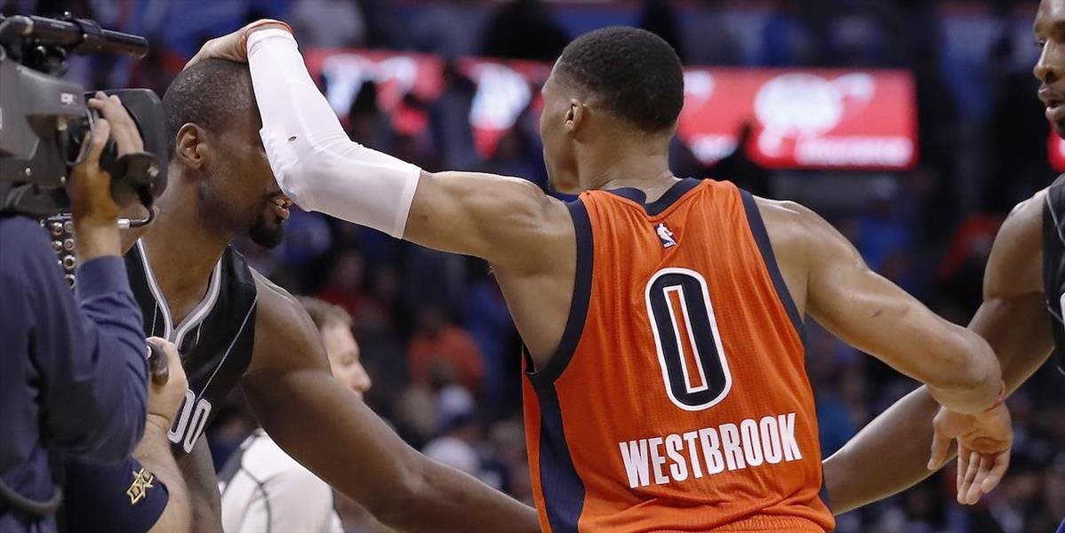 NBA: Westbrook na roztrhanie, ale nezabránil prehre