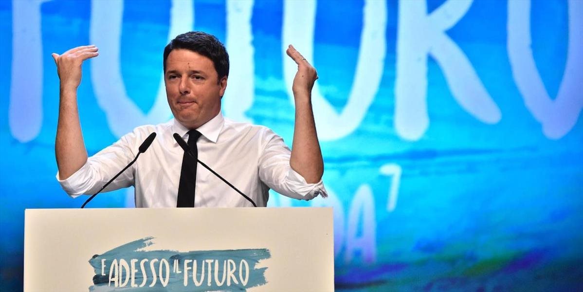 Taliansky premiér pripustil, že v prípade neúspechu referenda podá demisiu
