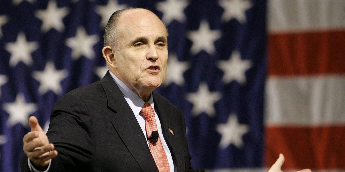 Favoritom na post šéfa diplomacie USA je Rudy Giuliani, tvrdí zdroj AP