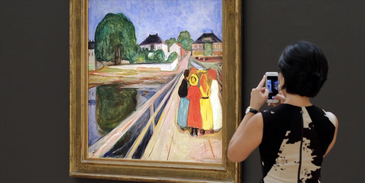 Munchov obraz Dievčatá na moste predali za vyše 54 miliónov dolárov
