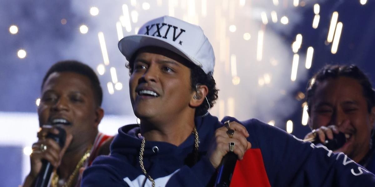 Bruno Mars predstavil tracklist albumu 24k Magic