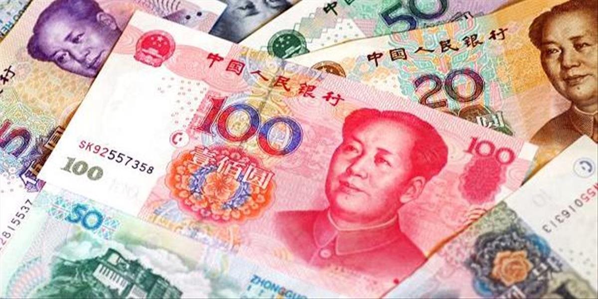 Kurz čínskeho jüanu oslabil na 8-ročné minimum 6,8703 CNY/USD