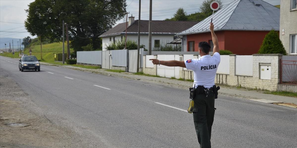 Polícia vykoná kontrolu premávky v okrese Spišská Nová Ves